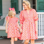 Womens Margot Dress - Sunset