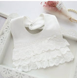 Eyelet Baby Bib