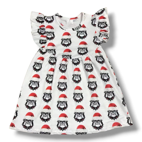 Santa Bulldogs Pearl Dress