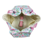 Floral Ruffle Duffel Bag