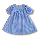 School Bus Smocked Dress