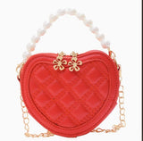 Quilted Heart Mini Purse