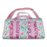 Floral Ruffle Duffel Bag