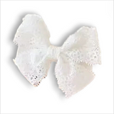 Denim & Lace Bows