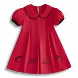 Bulldogs Pleated Dress