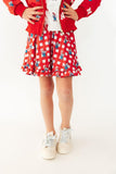 Nebraska Plaid Herbie Husker Twirl Skort