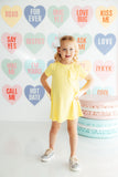 Yellow T-Shirt Dress