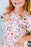 Playground Princess S/S Ruffle Pocket Tee