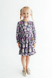 Trick or Treat L/S Pocket Twirl Dress