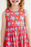 Texas Pride Tank Twirl Dress