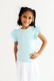 Bluebird S/S Ruffle Tee
