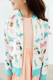 Puppy Pals Satin Jacket
