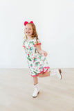Cute Cactus Pom Pom Dress