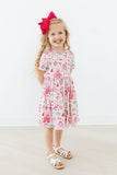 Princess & the Froggie S/S Pocket Twirl Dress