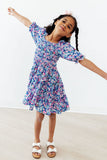 Darling Daisies Smocked Ruffle Dress