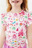 Princess & the Froggie S/S Ruffle Tee