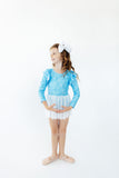 Snow Day L/S Twirl Leotard