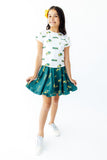 North Dakota State University White Bison Ruffle Pocket Tee