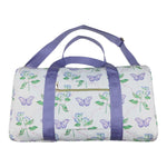 Floral Ruffle Duffel Bag