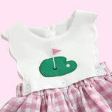 Golf Cup Bib Bubble Romper