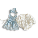 "Polly" Frock Romper Set