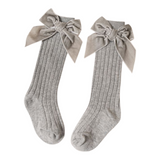 Knee Socks - Velvet Bows