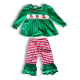 Christmas Tree in Truck Pant Set