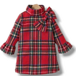 Red Tartan Plaid Flannel Dress