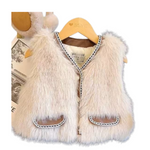 Shaggy Faux Fur Vest