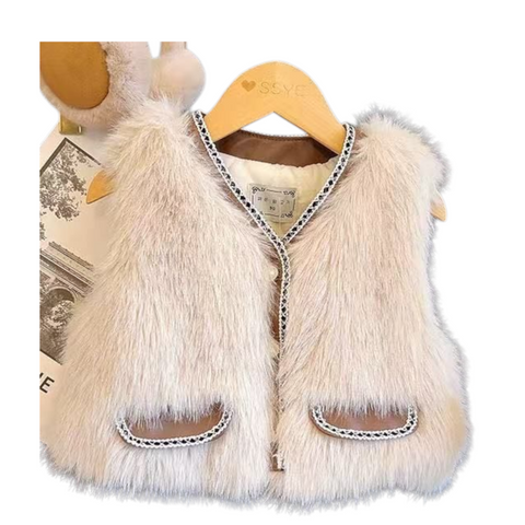 Shaggy Faux Fur Vest