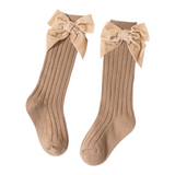 Knee Socks - Velvet Bows