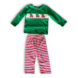 Christmas Tree in Truck Pant Set