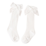 Knee Socks - Velvet Bows
