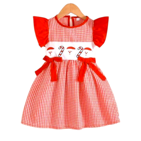 Santa Smock Dress