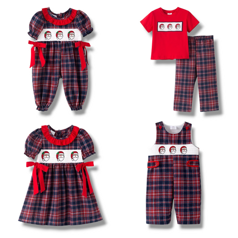 Santa Smocked Outfit