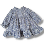 Floral Breath Dress w/Sweater