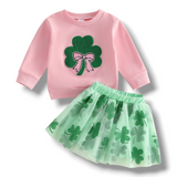 Clover Tutu Skirt Set