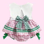 Golf Cup Bib Bubble Romper