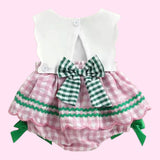 Golf Cup Bib Bubble Romper
