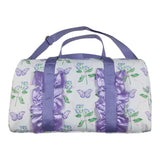 Floral Ruffle Duffel Bag