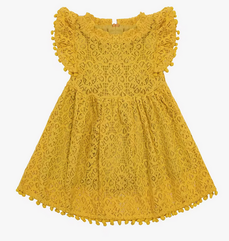 Yellow Lace Dress