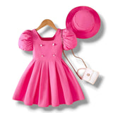 "Lil Lady" Puff Dress w/Hat