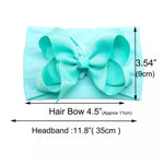 4.5" Bow w/Nylon Headband