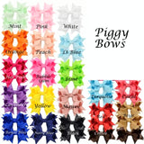 3.3" Piggy Bows