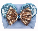 Mouse Ears Twill Fabric Headwrap
