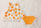 "Madison" Peaches Frilly Set