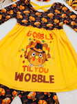Gobble Til You Wobble Turkey Pant Set