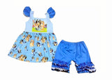 Blue Dog Tunic & Short *Clearance*