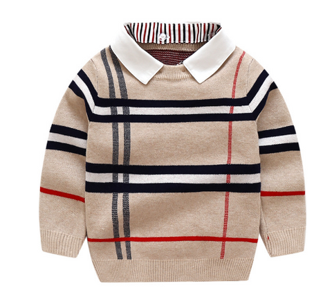 Burberry Plaid Sweater