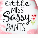 Little Miss Sassy Floral Bell Bottom Set